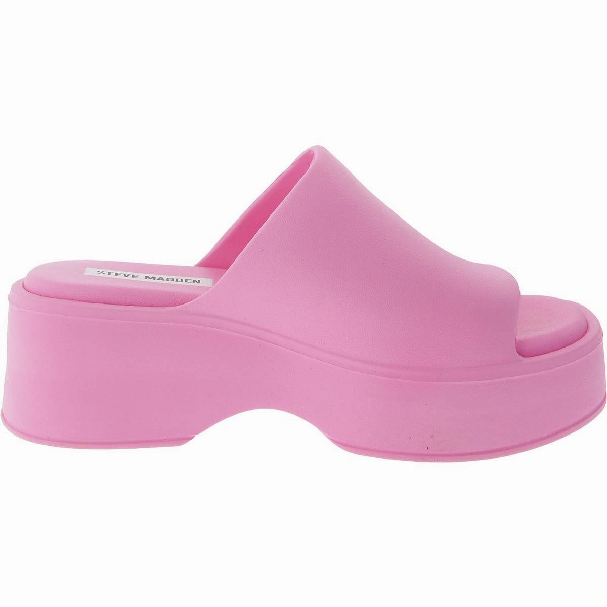 Womens Solid Slide Sandals