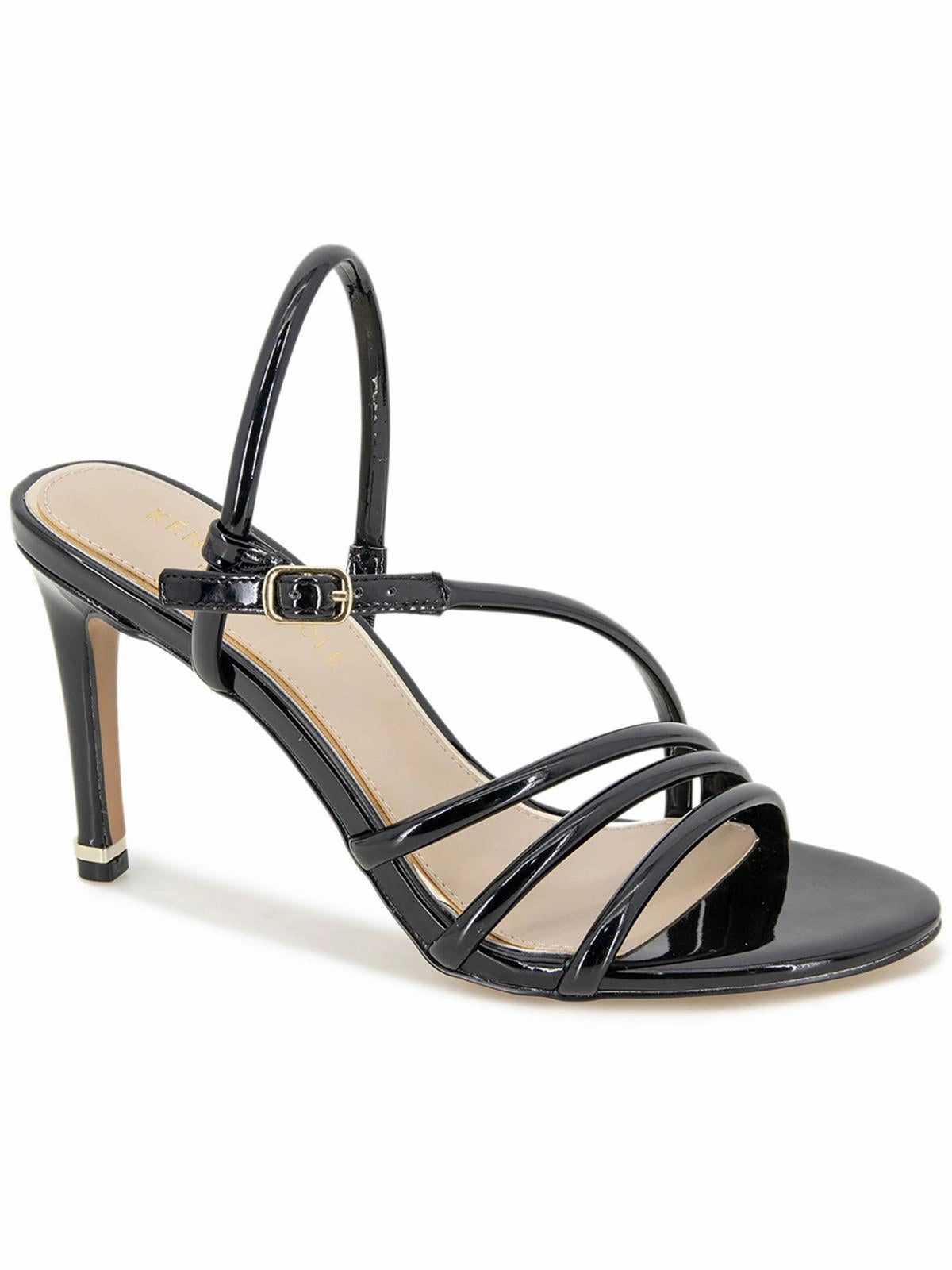 Womens Strappy Round Toe Heels Womens Sandals discount online