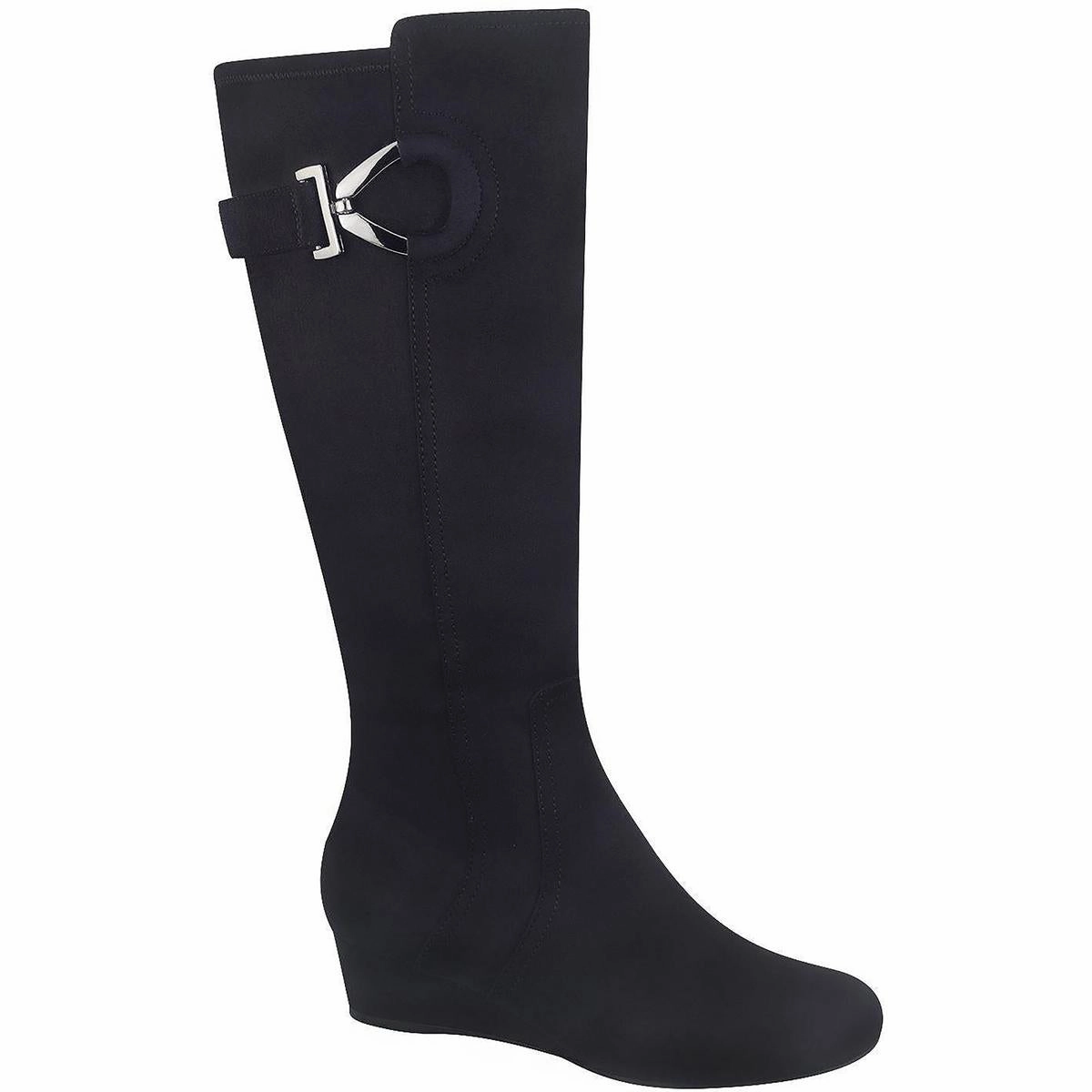 Womens Stretch Man Made Knee-High Boots