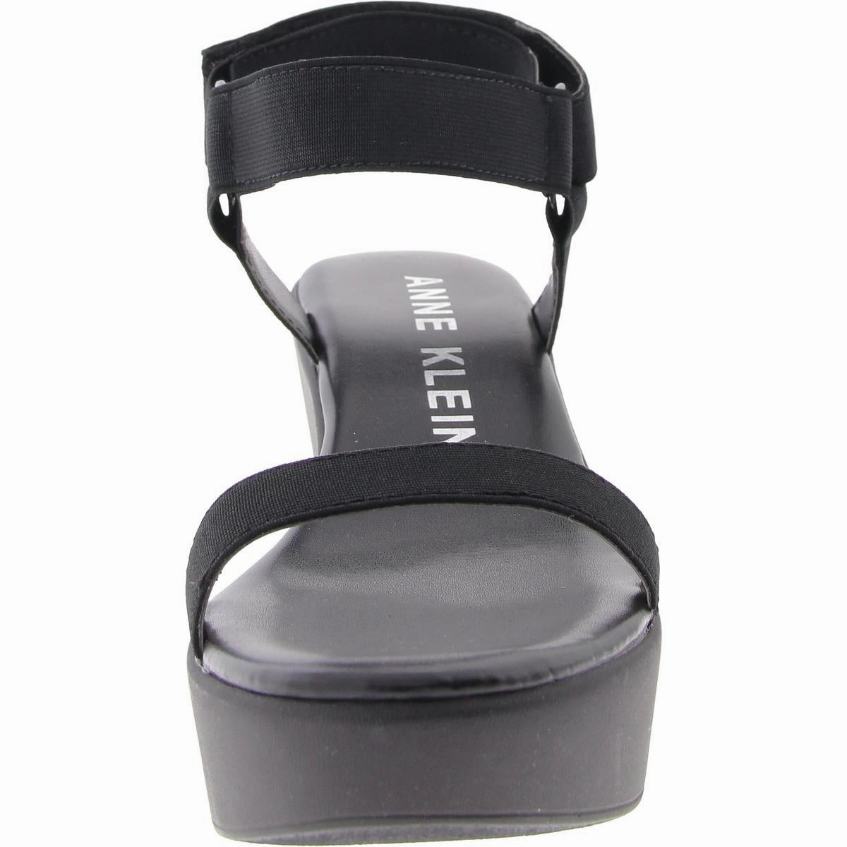 Womens Stretch Open Toe Ankle Strap