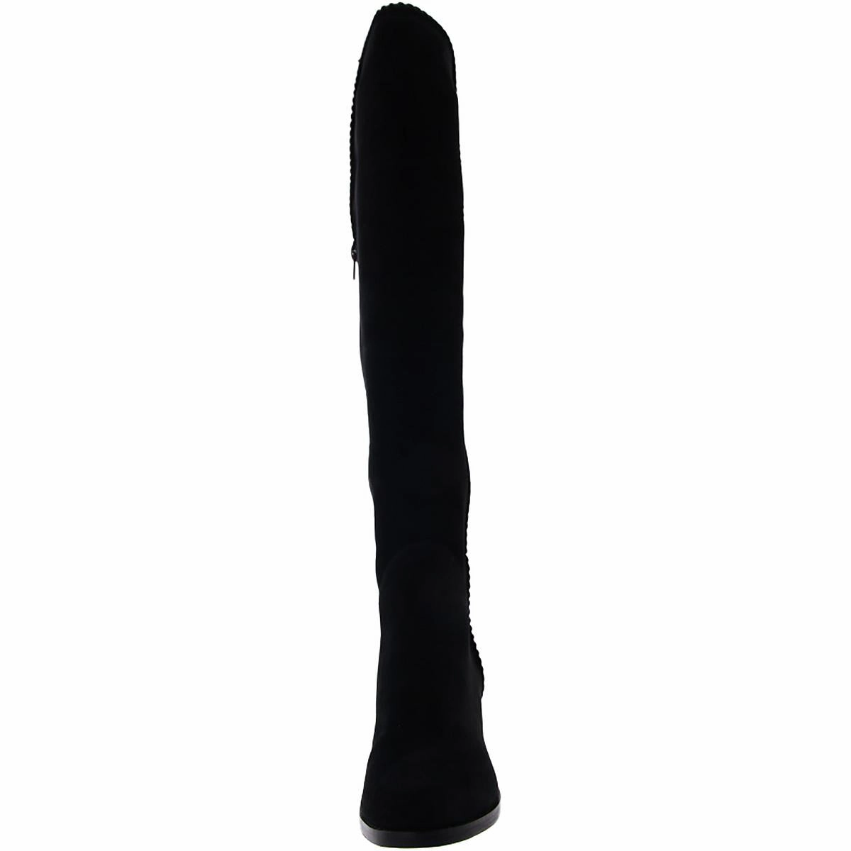 Womens Suede Tall Knee-High Boots