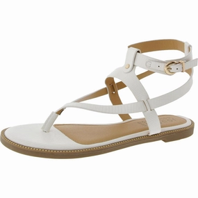 Womens Textured Faux Leather Ankle Strap Cheap Womens Sandals for sale