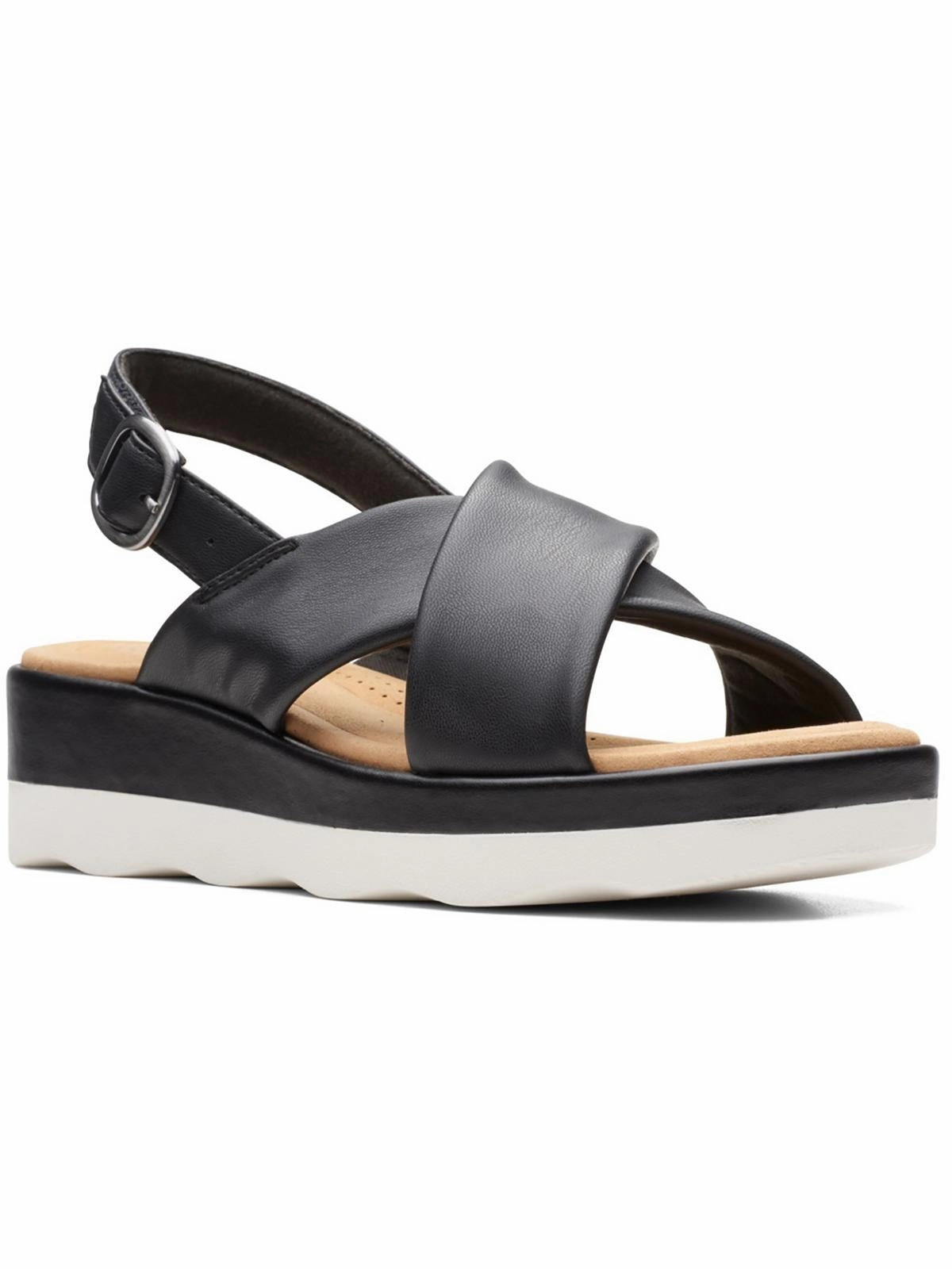 Womens Wedge Buckle Wedge Sandals Stylish Womens Sandals for less