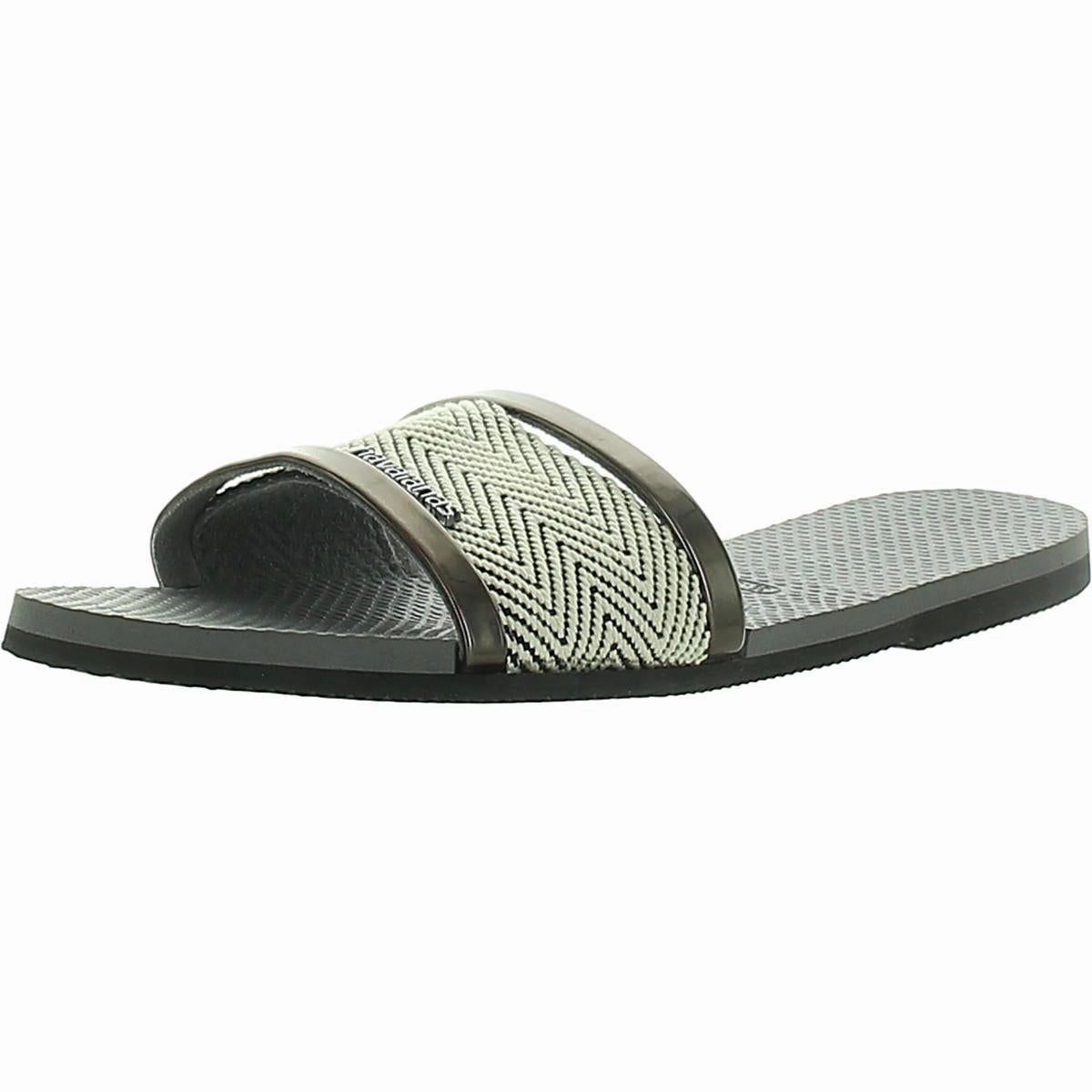 Womens Woven Flats Flatform Sandals