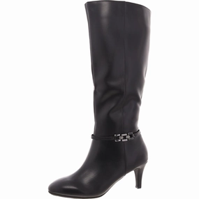 Womens Zipper Faux Leather Mid-Calf Boots Womens Winter Boots promo deal