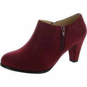 Womens Zipper Faux Suede Shooties Discount Boots for Women