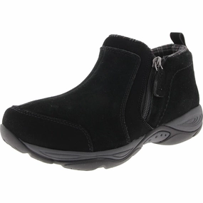 Womens Zipper Leather Booties Womens Fashion Boots outlet store