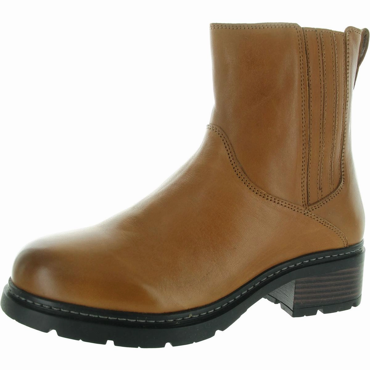 Womens Zipper Manmade Ankle Boots