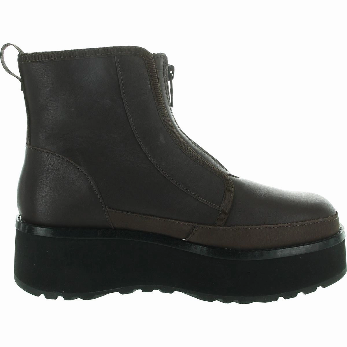 Womens Zipper Mid-Calf Boots