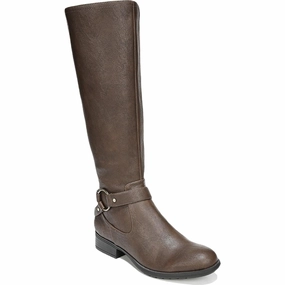 X-Felicity Womens Wide Calf Faux Leather Knee-High Boots Affordable Womens Boots online