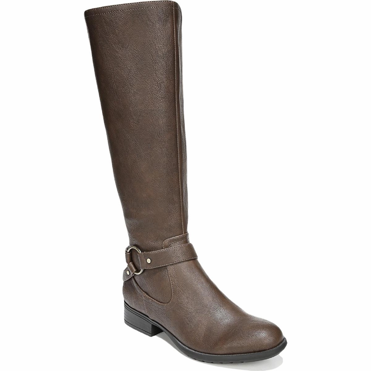 X-Felicity Womens Wide Calf Faux Leather Knee-High Boots Affordable Womens Boots online