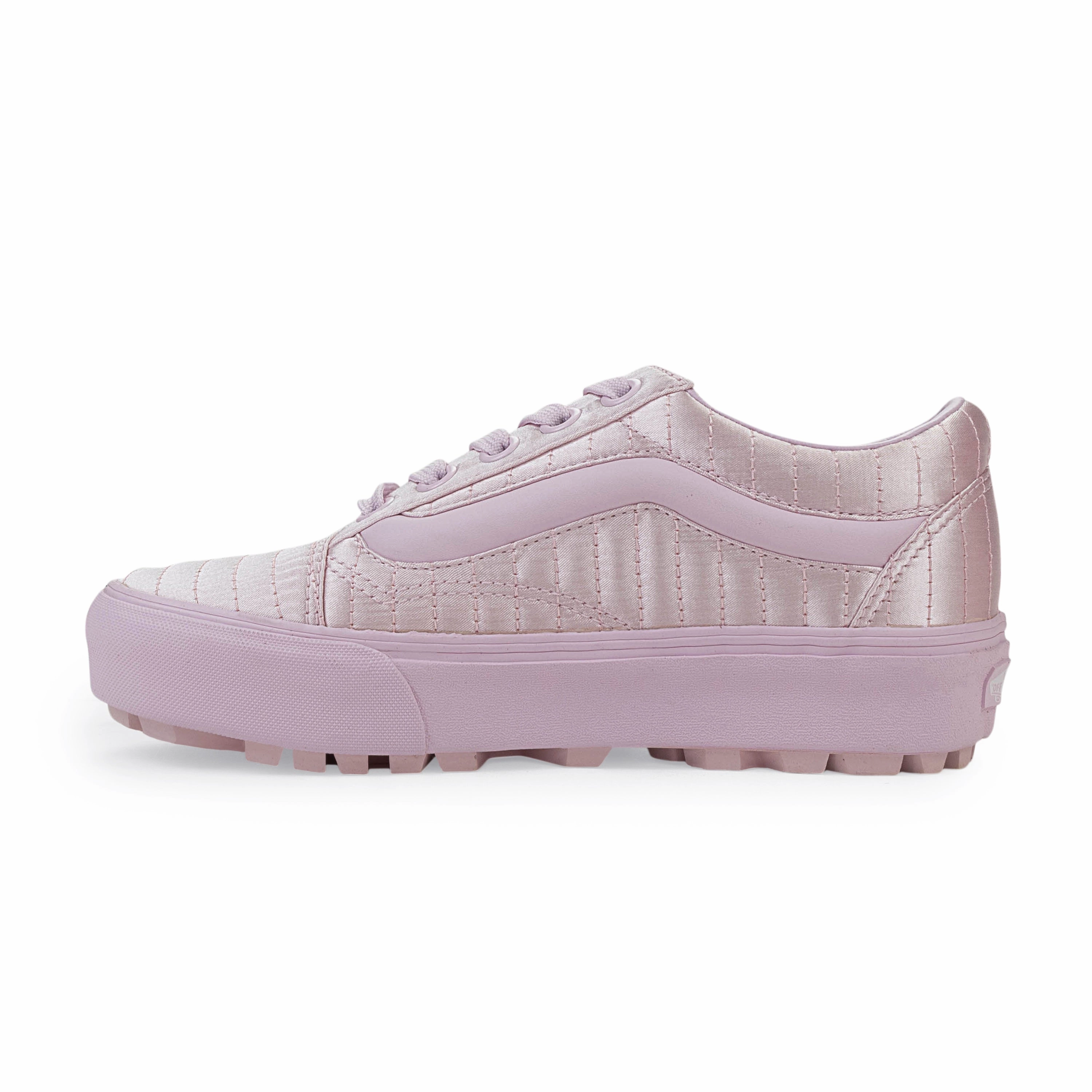 X O C LILAC SNOW PADDED OLD SKOOL LUG PLATFORM SNEAKER