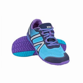 Xero HFS Sneakers Women's US 9 Atoll Blue Lace Up Road Running Shoes ZPO3551 Cheap Athletic Shoes for Women
