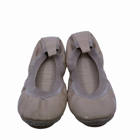 Yosi Samra Girls Beige Patent Shoes Discount Boys Footwear online