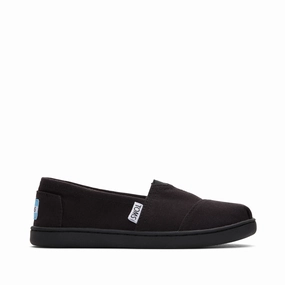 Youth Alpargata Black Canvas Kids Shoe Online sale for Girls Shoes