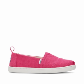 Youth Alpargata Pink Heritage Canvas Kids Shoe Online sale for Girls Shoes