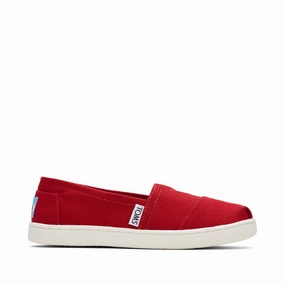 Youth Alpargata Red Canvas Kids Shoe Online sale for Girls Shoes