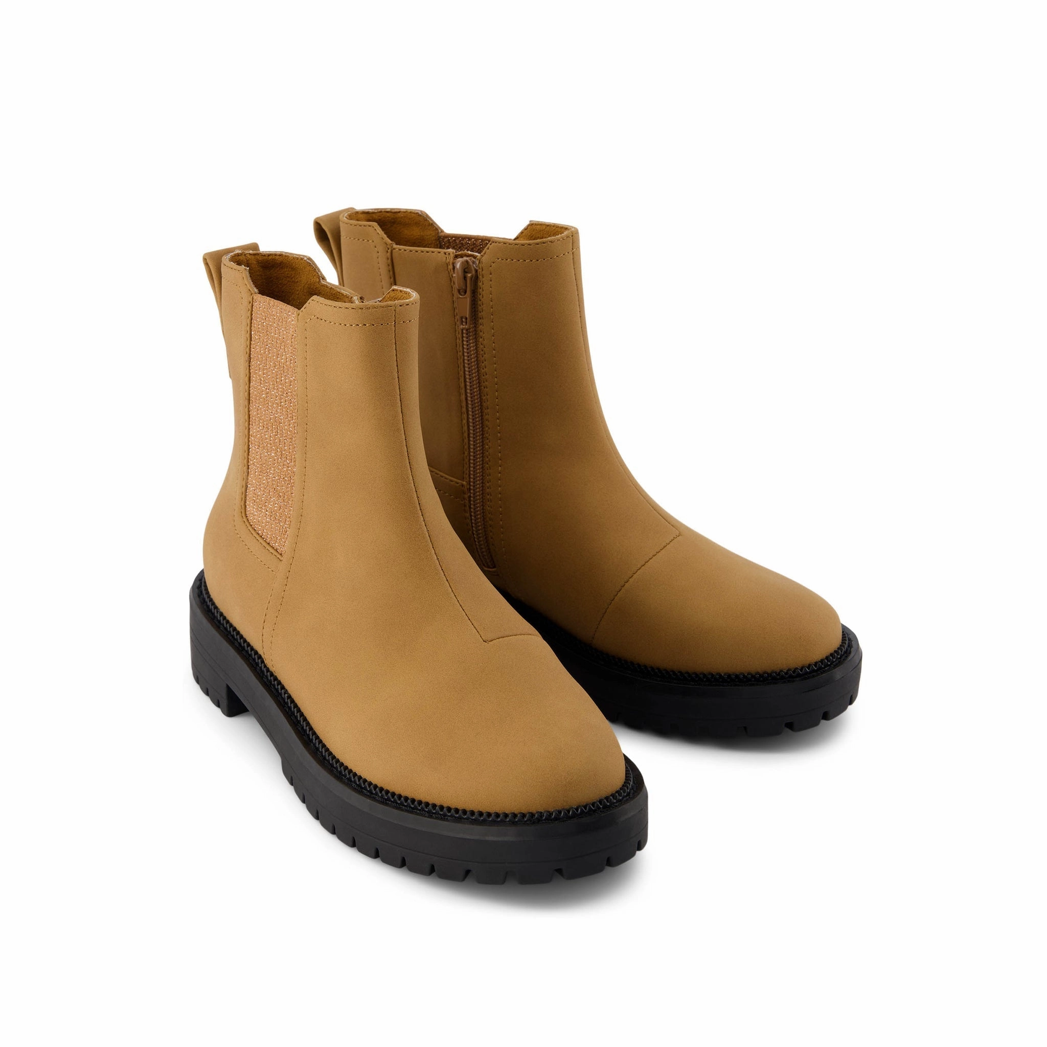 Youth Bennet Tan Leather Kids Boot