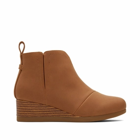 Youth Clare Tan Wedge Kids Boot Girls Boots & Booties sale