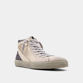 Youth Roxanne High Top Sneaker In Pewter Glitter Girls Athletic Shoes on sale