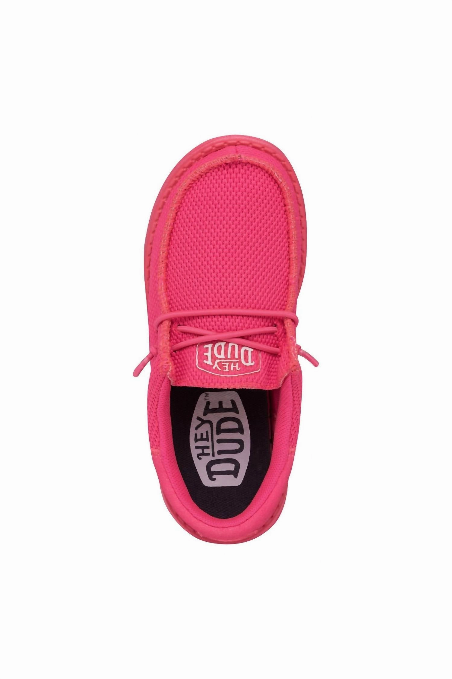 Youth Wendy Funk Mono Shoes In Electric Pink