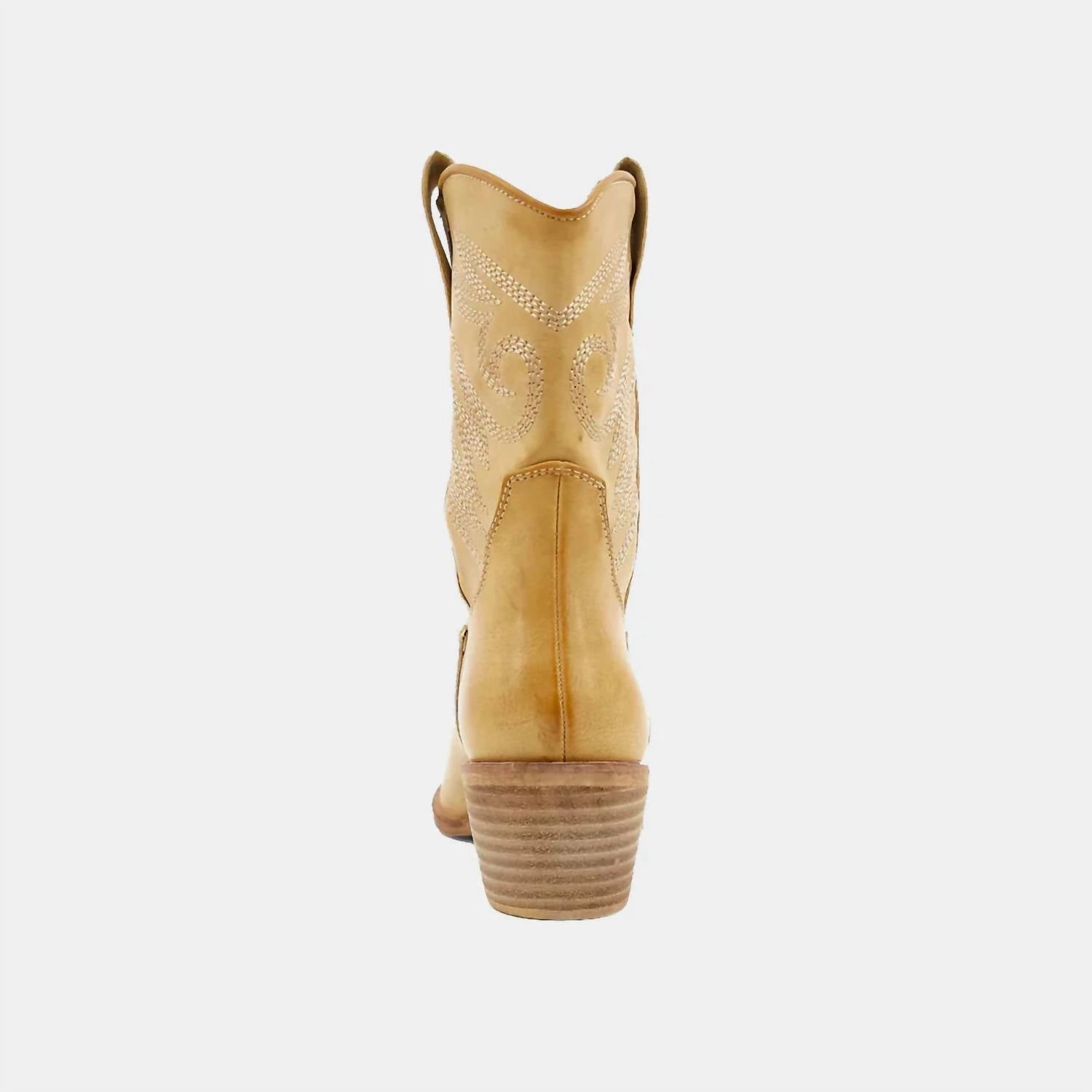 Youth Zahara Cowboy Boot In Natural