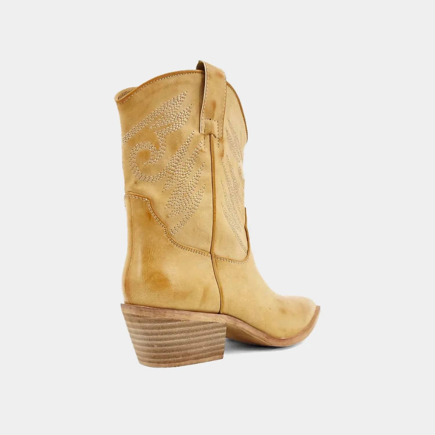 Youth Zahara Cowboy Boot In Natural