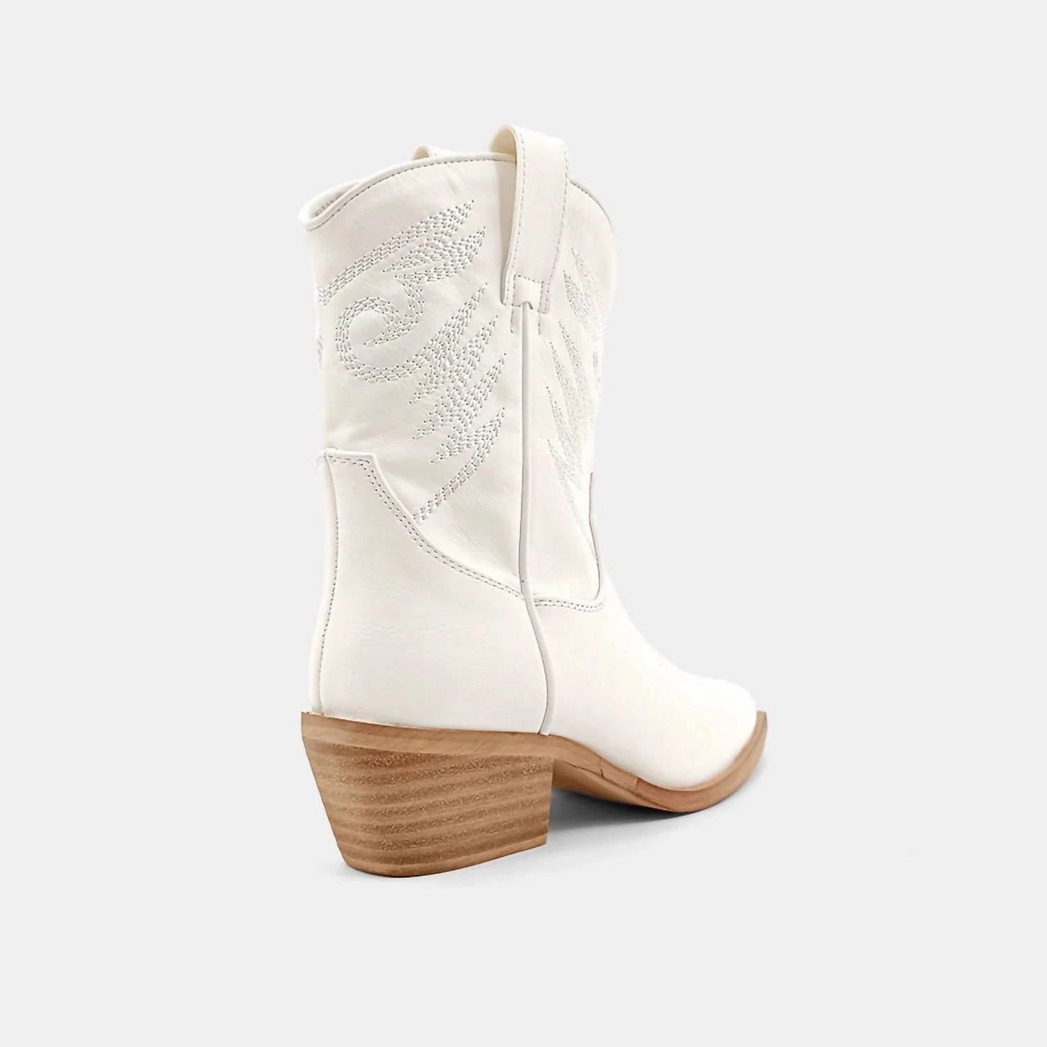 Youth Zahara Cowboy Boot In White