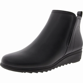 Yuna 3 Womens Zipper Faux Leather Booties Buy Womens Boots online cheap