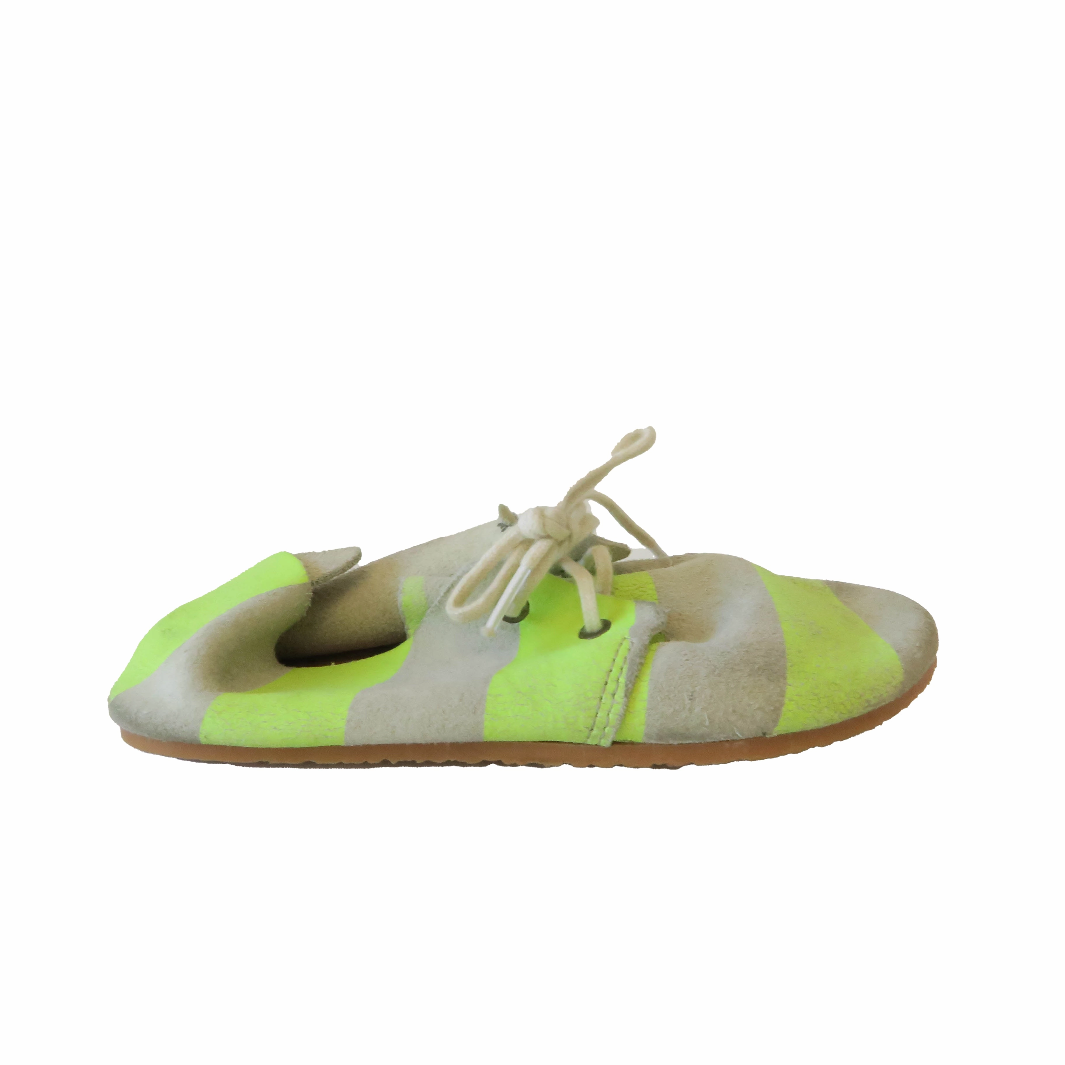 ZUZII Boys Gray | Green Stripe Shoes Discount Boys Sports Shoes online